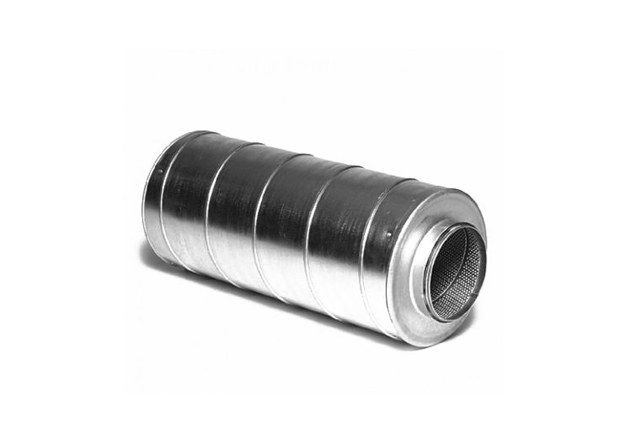 Yuvarlak Spiral Susturucu